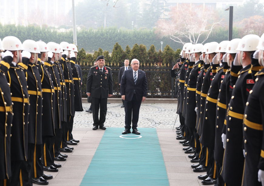 Bakan Güler, Jandarma Genel Komutanı Orgeneral Çardakçı'yı ziyaret etti