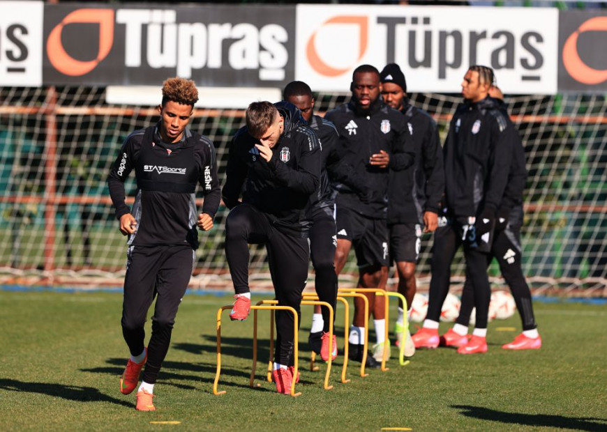 Beşiktaş, Twente maçının hazırlıklarına devam etti