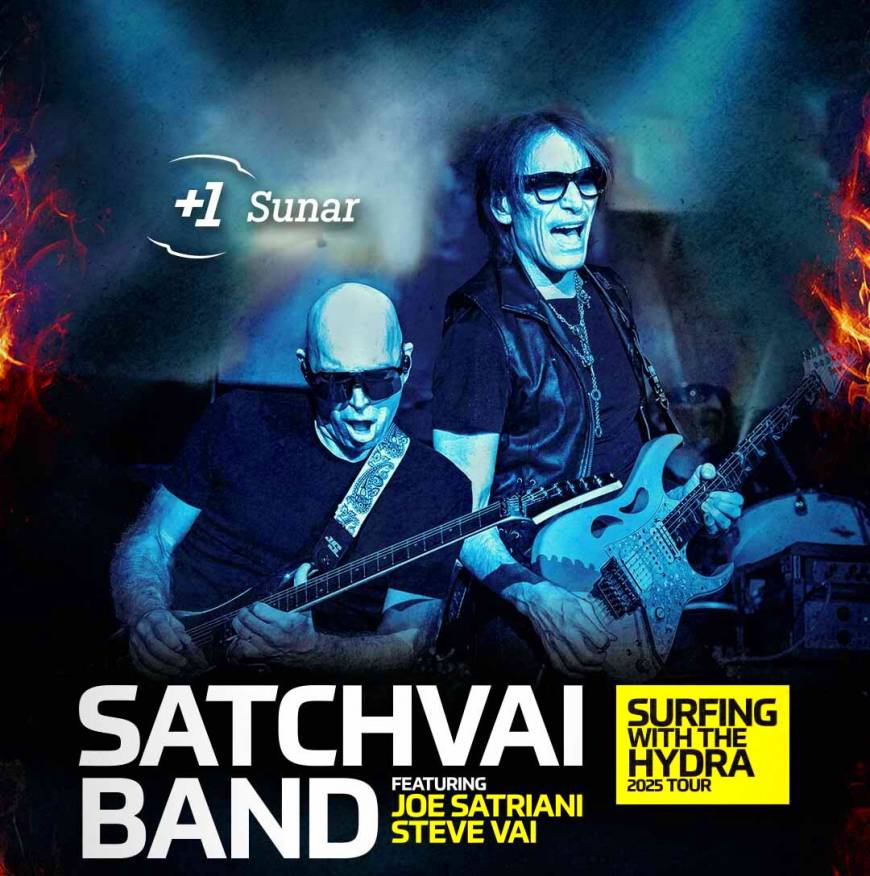 SatchVai Band, İstanbul'da sahne alacak