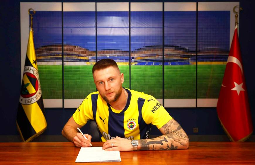 Fenerbahçe'de Milan Skriniar imzayı attı