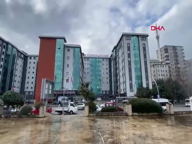 RİZE - Hastanede yangın merdiveni girişlerinin kapatılma görüntülerine bakanlık açıklaması