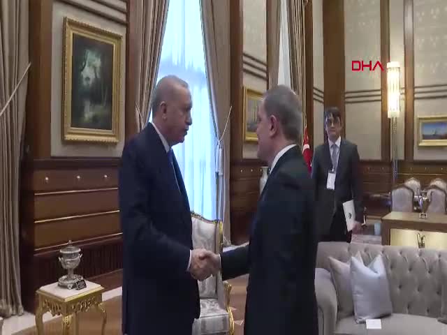 ANKARA - Cumhurbaşkanı Erdoğan, Özbekistan ve Azerbaycan Dışişleri, Ticaret ve Ulaştırma Bakanlarını kabul etti