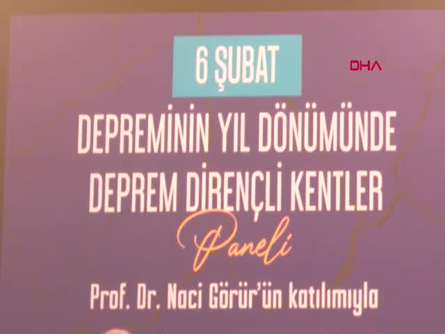 DİYARBAKIR - Prof. Dr. Naci Görür: 6 Şubat’ta olan depremler, 5 milyon ton dinamitin aynı anda patlamasına denk bir enerji üretti