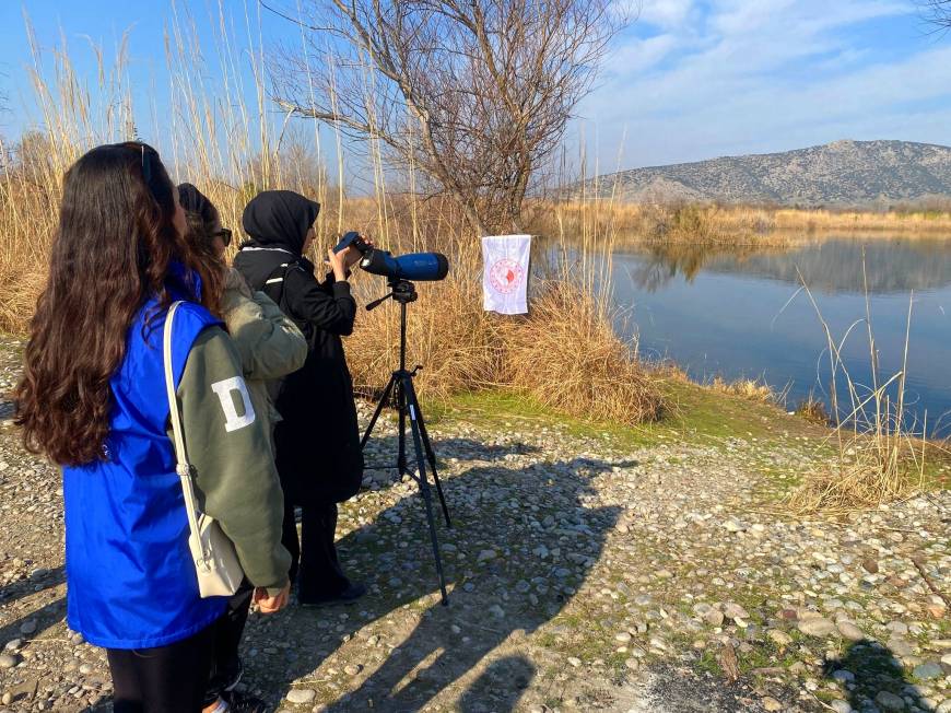 Kastabala Sulak Alanı’nda kuş gözlemi