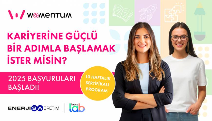 Kadınları kariyer yolculuğuna hazırlayan Womentum'da dördüncü dönem başlıyor 