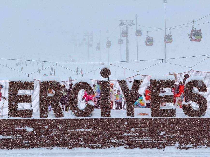 Erciyes'te kar kalınlığı 80 santime ulaştı