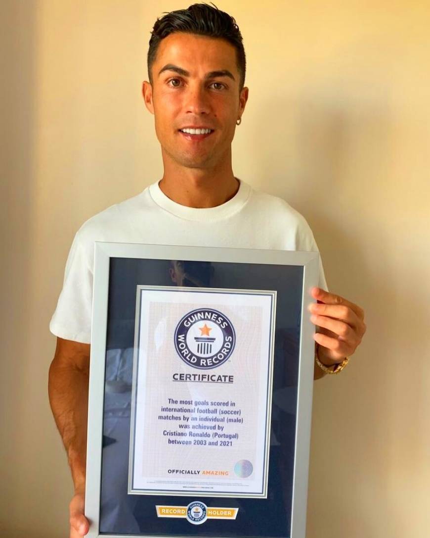 Guinness Ronaldo’nun doğum gününü rekorları ile kutladı