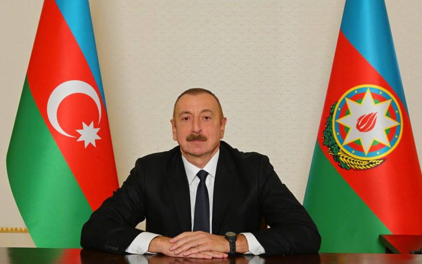 Aliyev, 6 Şubat depremlerinin 2’nci yılı dolayısıyla Cumhurbaşkanı Erdoğan'a mesaj gönderdi