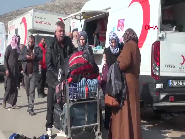 HATAY - Suriyeli Hasan Abdullah, Türk halkına dua ederek ülkesine döndü