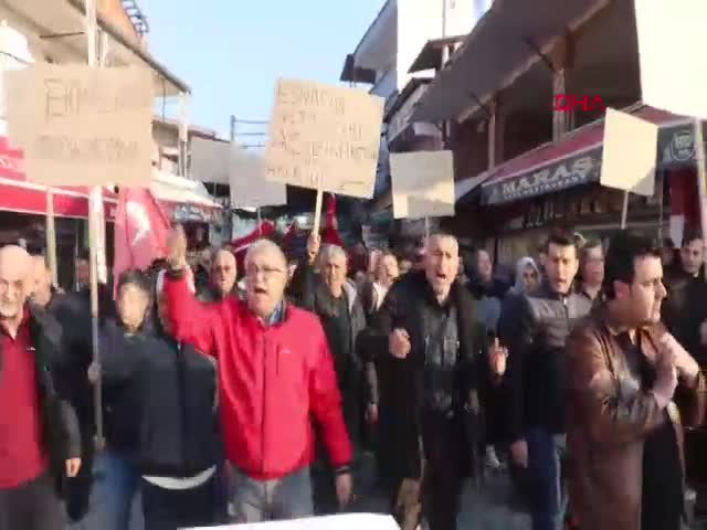 DENİZLİ'de işletme belgesi olmayan pansiyonların mühürlenmesi sırasında arbede