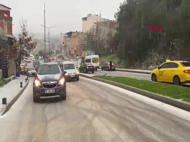 SAMSUN’da kar yağışı