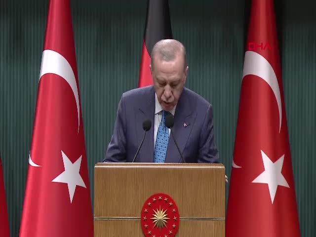 ANKARA - Cumhurbaşkanı Erdoğan, Almanya Cumhurbaşkanı Frank-Walter Steinmeier ile ortak basın toplantısında konuştu